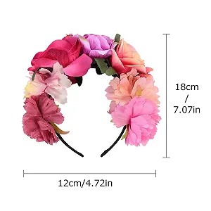 Обруч Квітка Garneck Троянда synthetic.ua - Фото 1