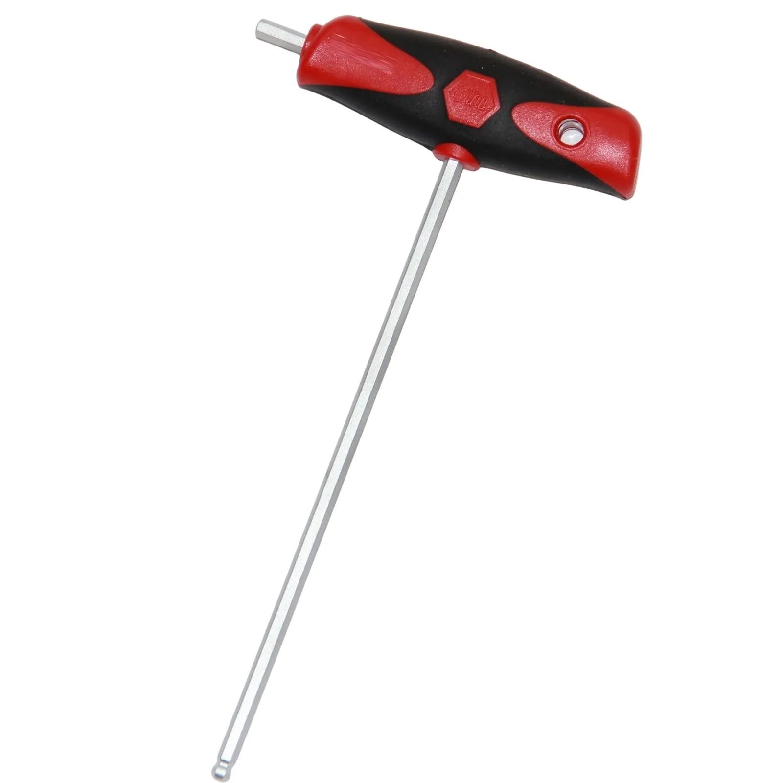 Отвертка шестигранная sopomarkt24 2 x 150 мм с Т-образной рукояткой и шаровой головкой Матовый хром, фото №1