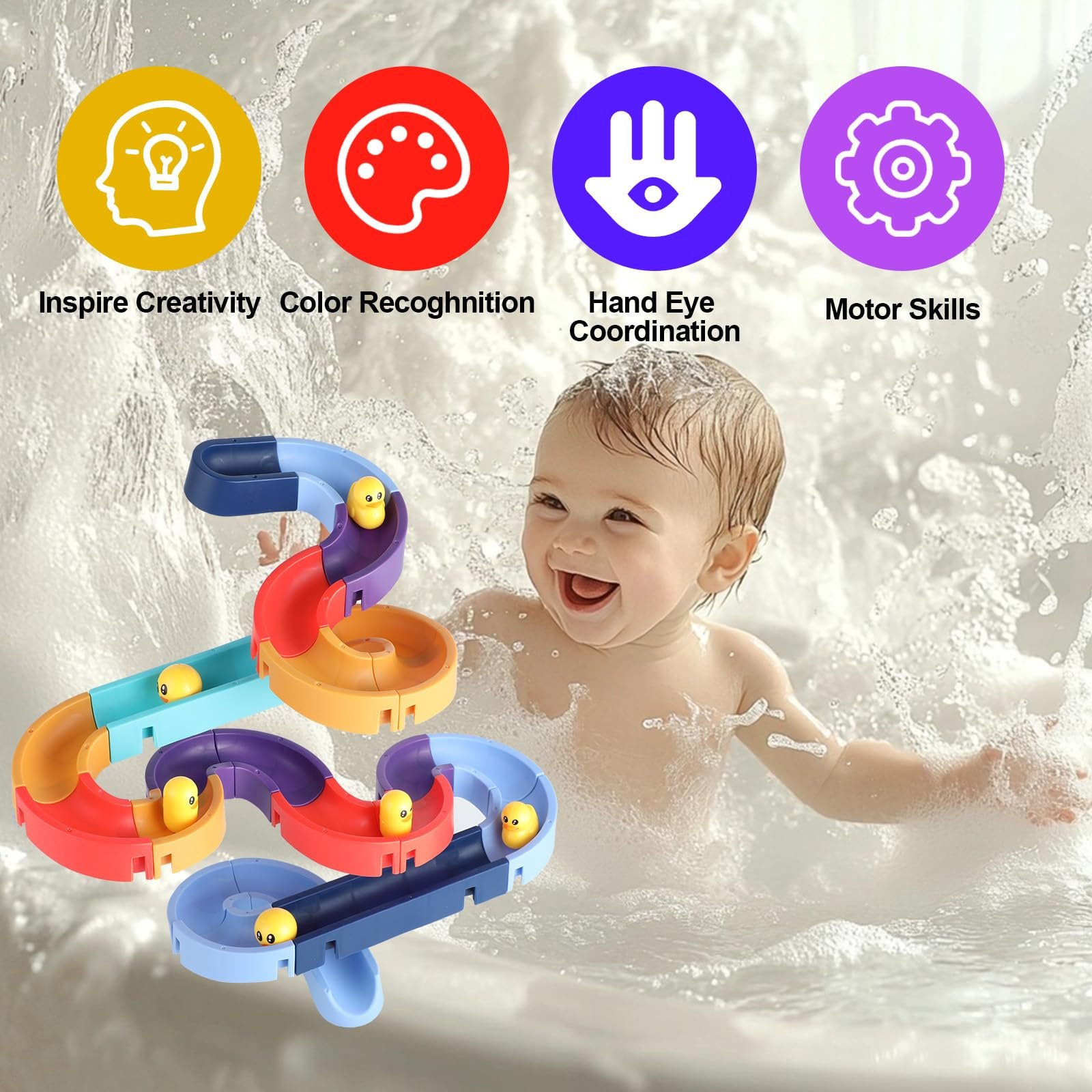 Набор игрушек для ванны 48 шт., фото №5 Набор игрушек для ванны 48 шт., фото №5