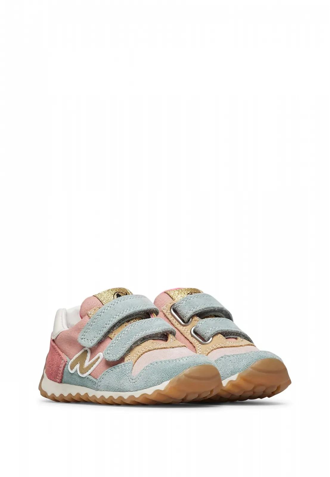 Пинетки Naturino Sammy 2 Vl. Suede / Net Серый Bermuda, фото №8