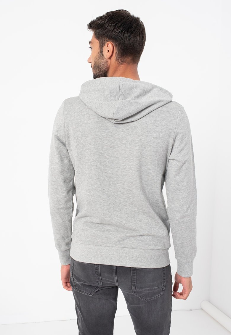 Світшот JACSIMON LW SWEAT HOOD 12194721-Light Grey Melange Jack&Jones Сірий L, фото №2
