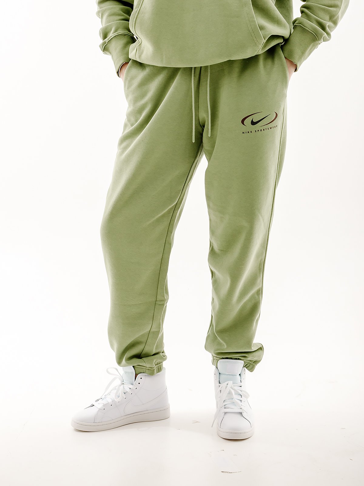 Штаны Nike NS PHNX FLC HR OS PANT PRNT XS, фото №1