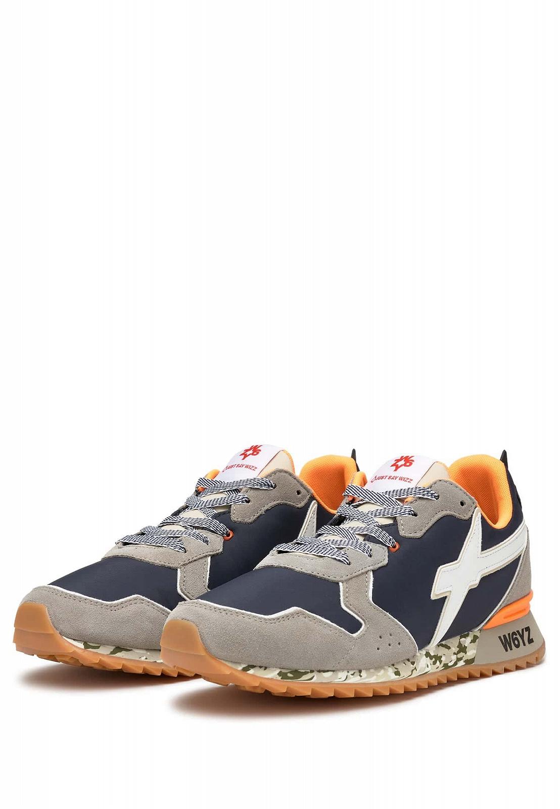 Кросівки W6YZ з технічної тканини та замші, фото №4