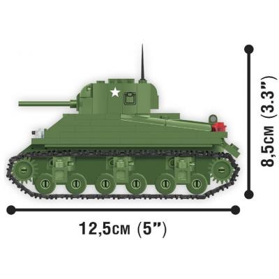 Конструктор Cobi Танк M4 Шерман 300 деталей (COBI-3063), фото №3
