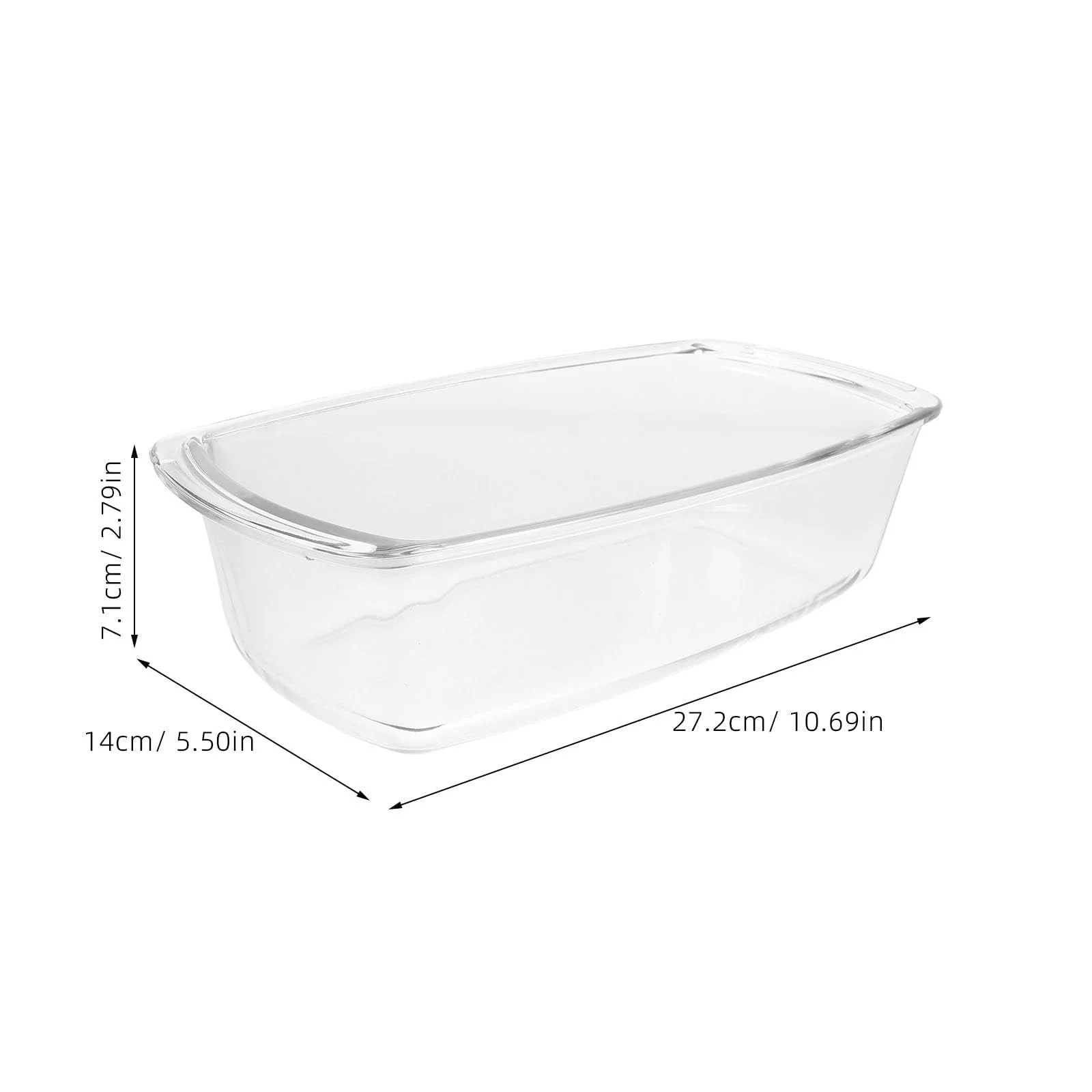 Форма для выпекания OUNONA стеклянная прямоугольная термостойкая, фото №6