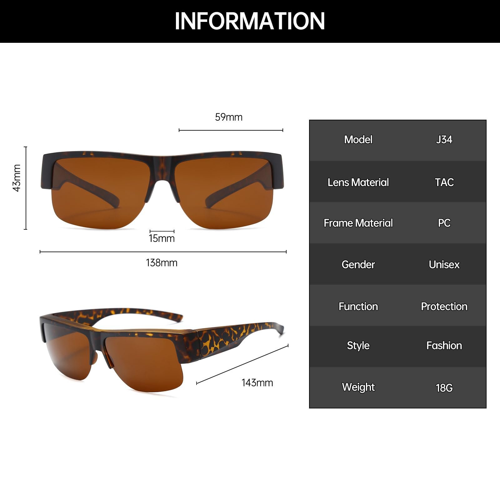 Сонцезахисні окуляри YAMEIZE Поляризовані Ретро для чоловіків і жінок, напіврамка, вінтажні, антиблікові, фото №3 Сонцезахисні окуляри YAMEIZE Поляризовані Ретро для чоловіків і жінок, напіврамка, вінтажні, антиблікові, фото №3