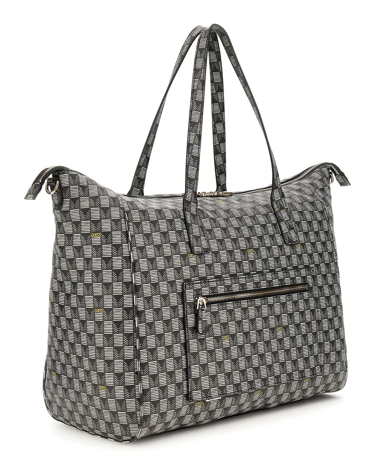 Сумка для перенесення GUESS G Wave Carryon Large Tote Чорний Логотип, фото №2