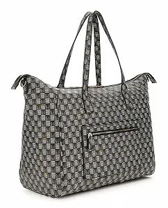 Сумка для перенесення GUESS G Wave Carryon Large Tote Чорний Логотип synthetic.ua - Фото 1