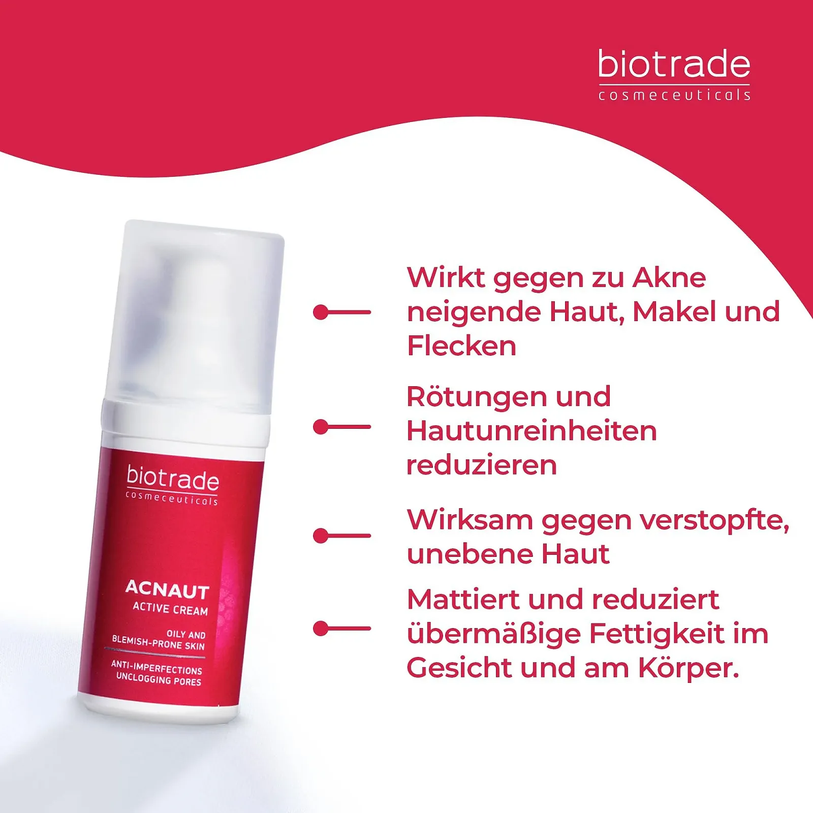 Активний крем Biotrade Acne Out для жирної та схильної до акне шкіри 30 мл, фото №2 Активний крем Biotrade Acne Out для жирної та схильної до акне шкіри 30 мл, фото №2