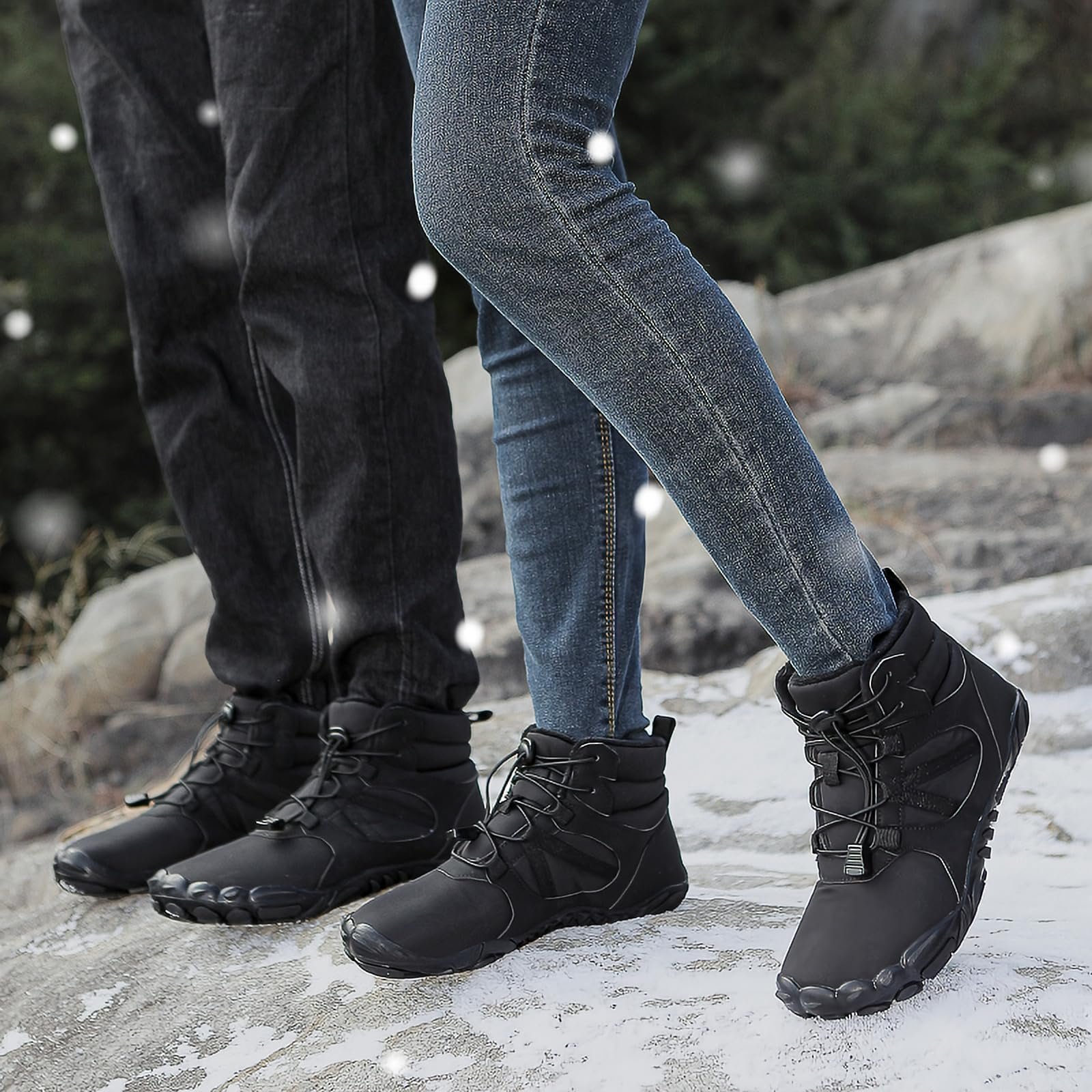 Ботинки зимние Payesrui Waterproof Unisex Легкие Нескользящие с теплой подкладкой для трейлраннинга, фото №8