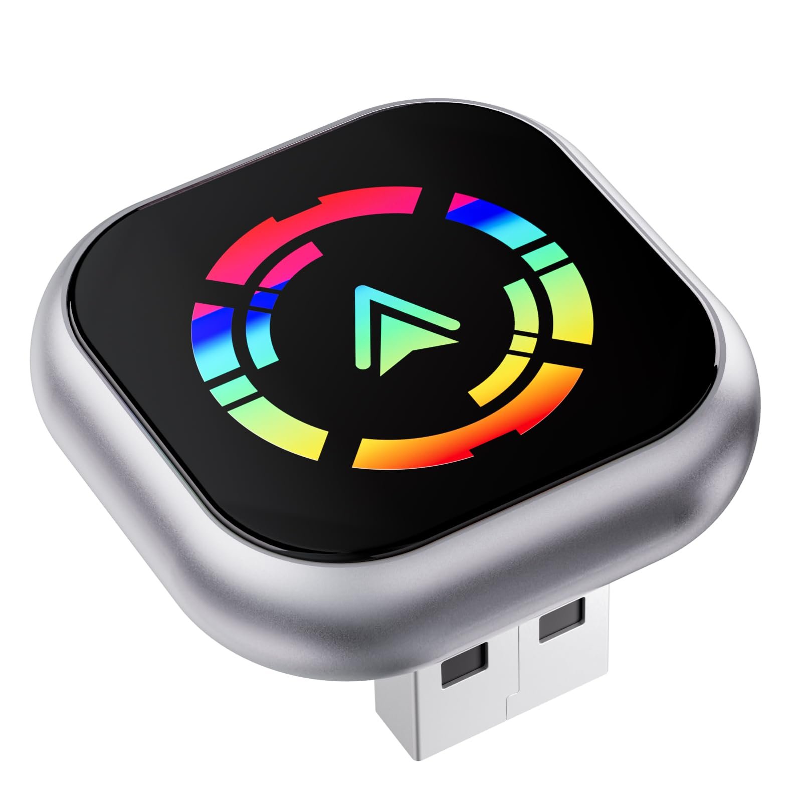 Беспроводной адаптер Carplay 2-в-1 Android Car и Carplay, обновление до беспроводного CarPlay с USB/Type-C, Plug & Play, совместимый с iOS10+ Android11+ и автомобилями с 2016 года, фото №1