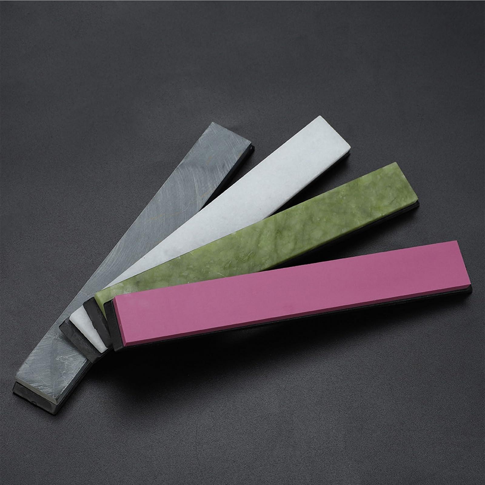Набор точильных камней 4 шт. с основанием для точилок с фиксированным углом, фото №8