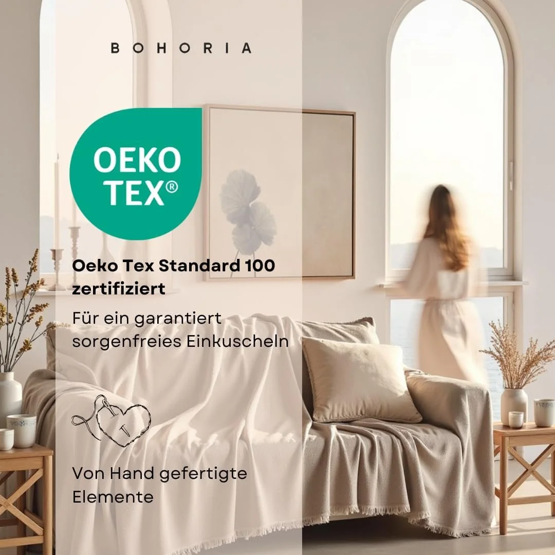 Покрывало BOHORIA Sera, 100% переработанный хлопок, фото №8