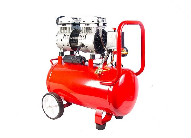 Компресор безшумний MPT PROFI OIL FREE 24 л 800 Вт 1450 об/хв 7 атм мідна обмотка MAC80243S, фото №2