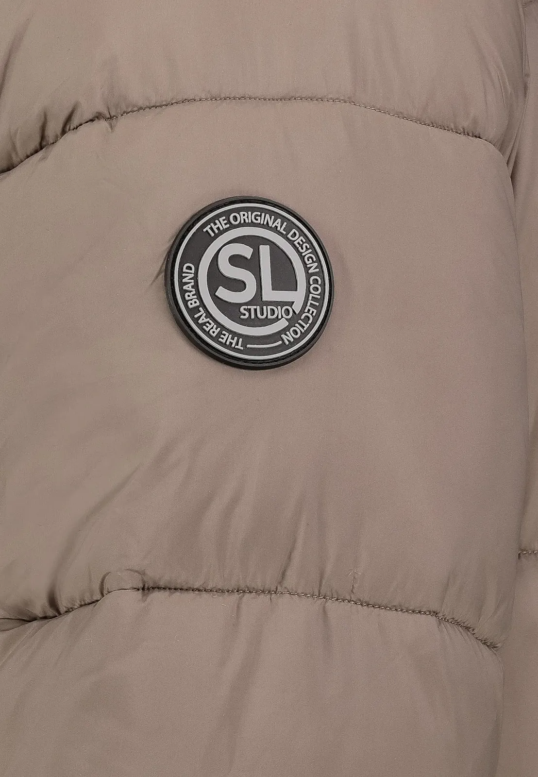 Женское зимнее стеганое пальто Sublevel Длинное, фото №3