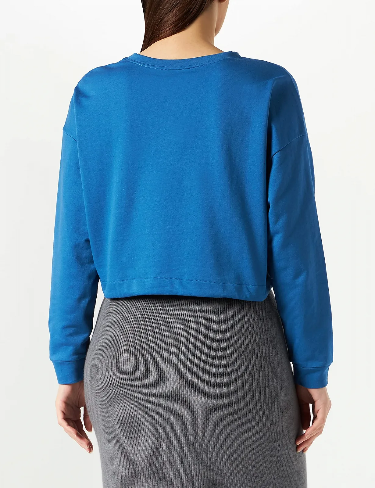 Свитшот ONLY Onldreamer Life Unb Ls O-neck String Noos Голубой туман, фото №4 Свитшот ONLY Onldreamer Life Unb Ls O-neck String Noos Голубой туман, фото №4