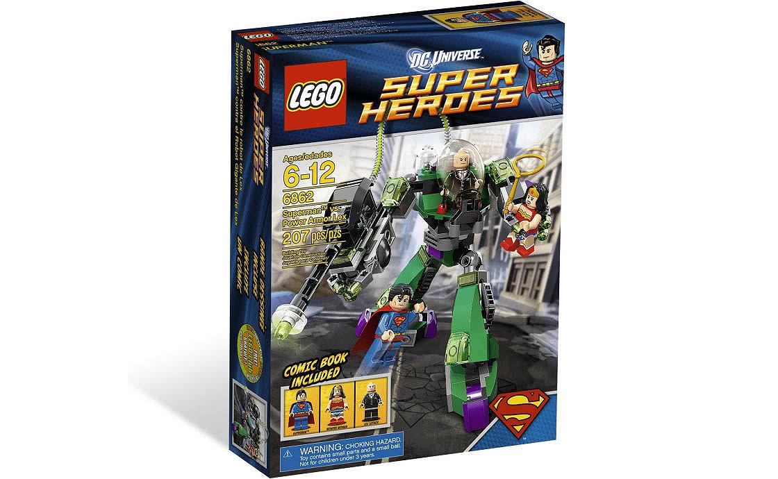 Конструктор Лего LEGO Super Heroes Супермен против работа Лекса (6862), фото №1