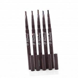 Олівець Minkissy Eyebrow Pencil 2-in-1 Ротаційний мікроблейдинг Олівець для брів Заповнювач Двозначний - Фото 1