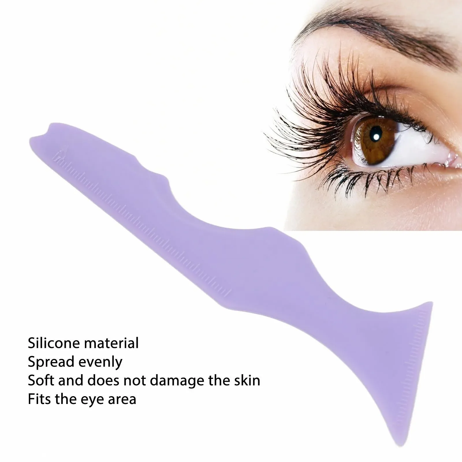 Трафарет для подводки 5-в-1, многоразовый силиконовый трафарет, многоцелевой, фото №3