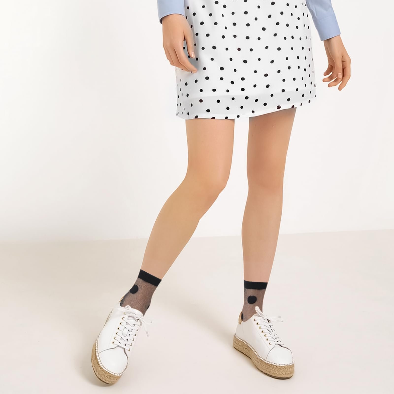 Носки Нейлоновые Женские Черный (3 пары), фото №5