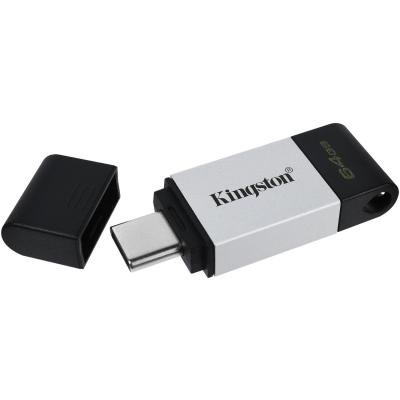 USB флеш-накопитель Kingston 64GB DataTraveler 80 USB 3.2/Type-C DT80/64GB, фото №4