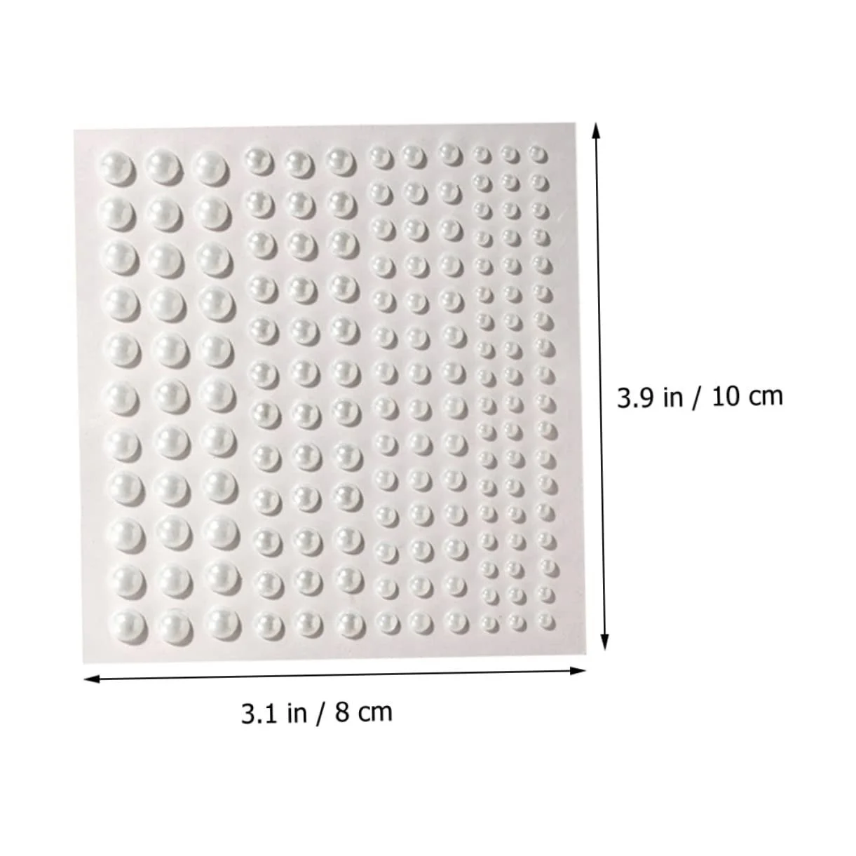 Стрази для нігтів MERRYHAPY 6 аркушів, перлини, фото №3