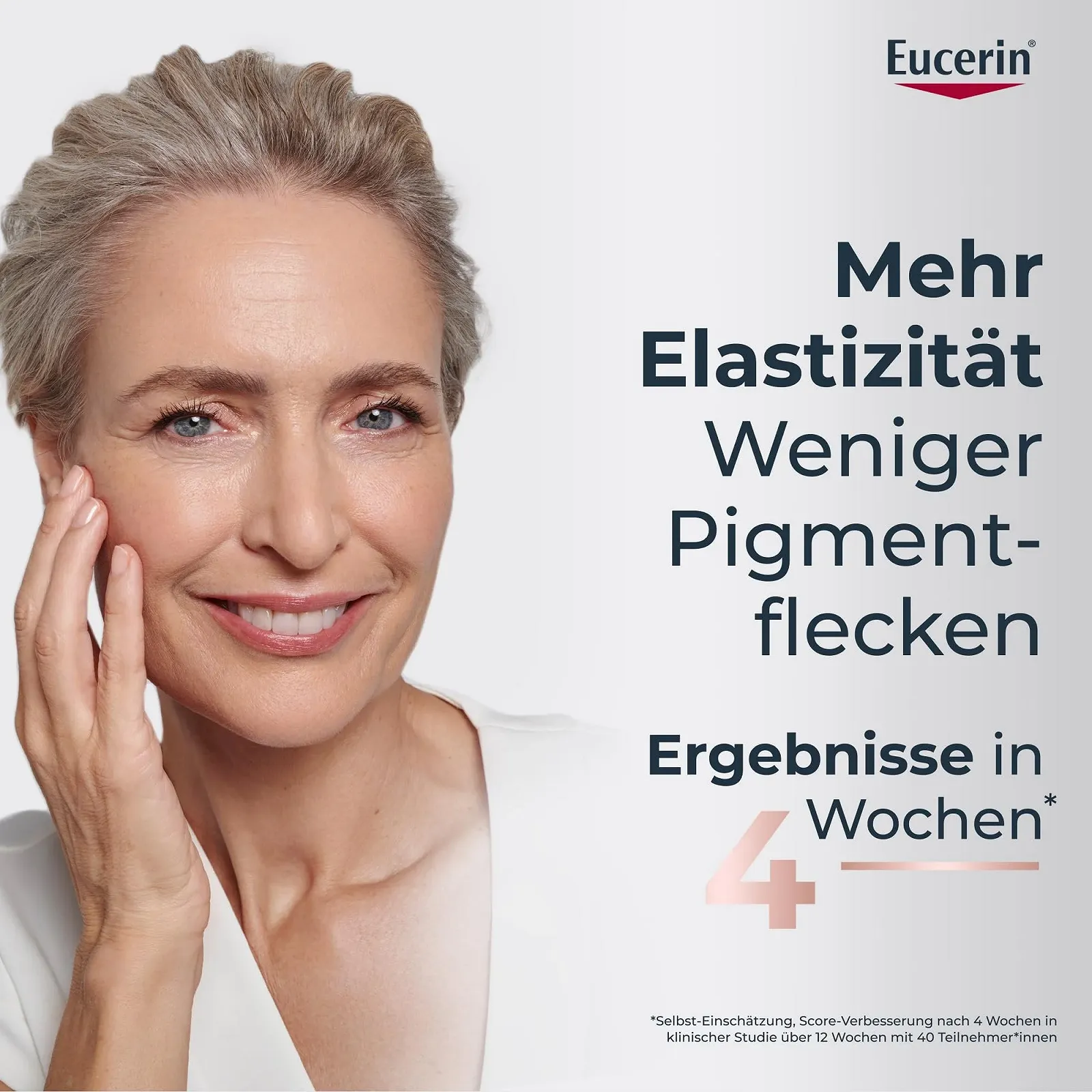 Денний крем Eucerin Hyaluronic Filler + Elasticity Rosé SPF 30 50 мл з рожевими пігментами, гіалуроновою кислотою та тіамідолом для зменшення зморшок та пігментних плям, фото №2