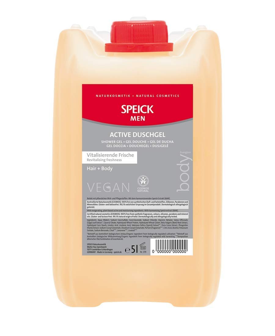 Гель для душу Speick Men Active 5 л, фото №1