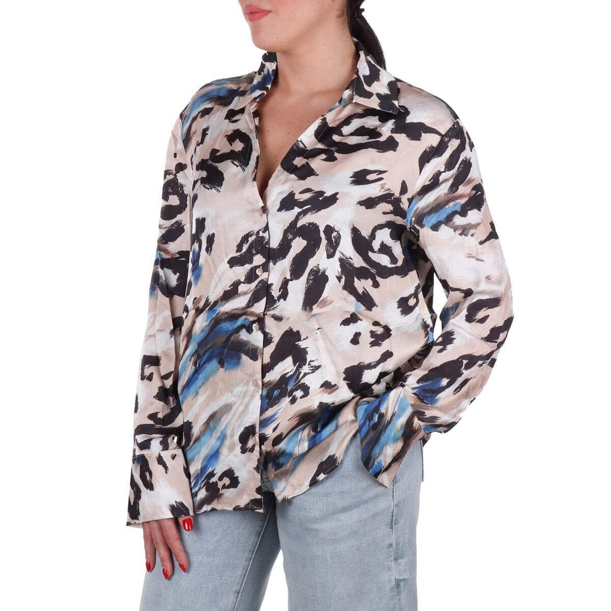 Жіноча сорочка Guess - LS Grace Різнокольорова - S, фото №4