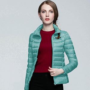 Женская Куртка Generisch Легкая Переходная Куртка с длинными рукавами Короткая Переходная Куртка Уличная Куртка-бомбер Осенняя Куртка Куртка с воротником-стойкой synthetic.ua - Фото 1