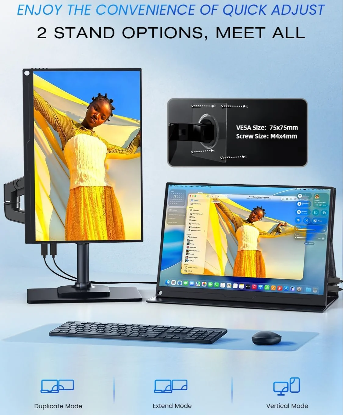 Монітор 16" UPERFECT 2.5K QHD IPS 60 Гц, фото №5