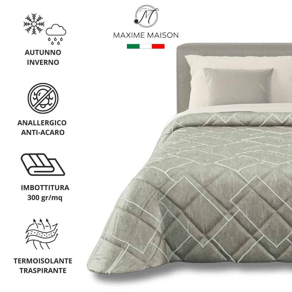 Покрывало MAXIME MAISON Зимнее 240 x 260 см Жаккардовый Сатин, фото №2