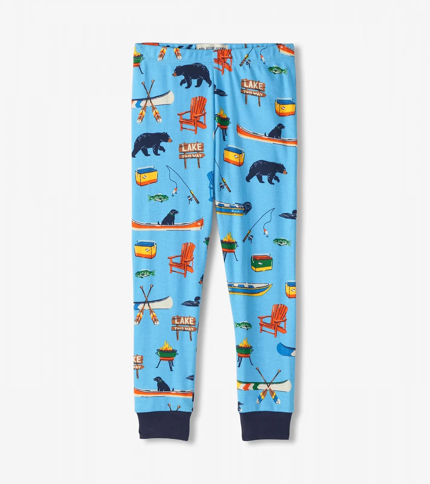 Комплект пижам Little Blue House Унисекс, детский, с длинными рукавами, с принтом (2 шт. в упаковке), фото №3 Комплект пижам Little Blue House Унисекс, детский, с длинными рукавами, с принтом (2 шт. в упаковке), фото №3