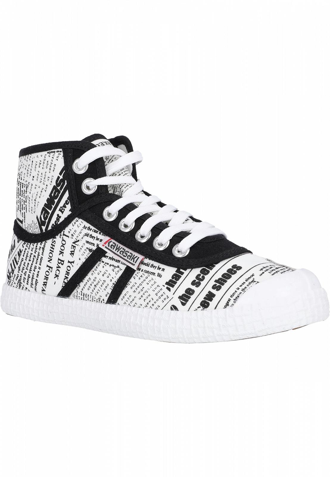 Кросівки Kawasaki News Paper Canvas Unisex, фото №4