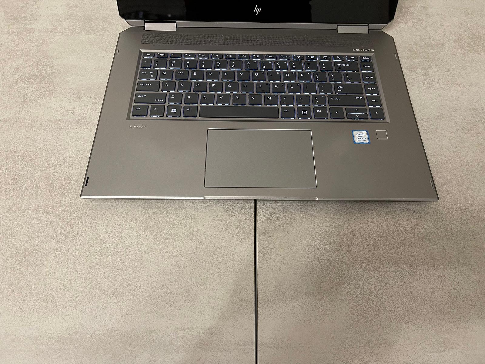 Ноутбук - трансформер HP ZBook Studio x360 G5, 15,6" 4K IPS, i9-8950HK, 16GB, 256GB, Nvidia 4GB, фото №4