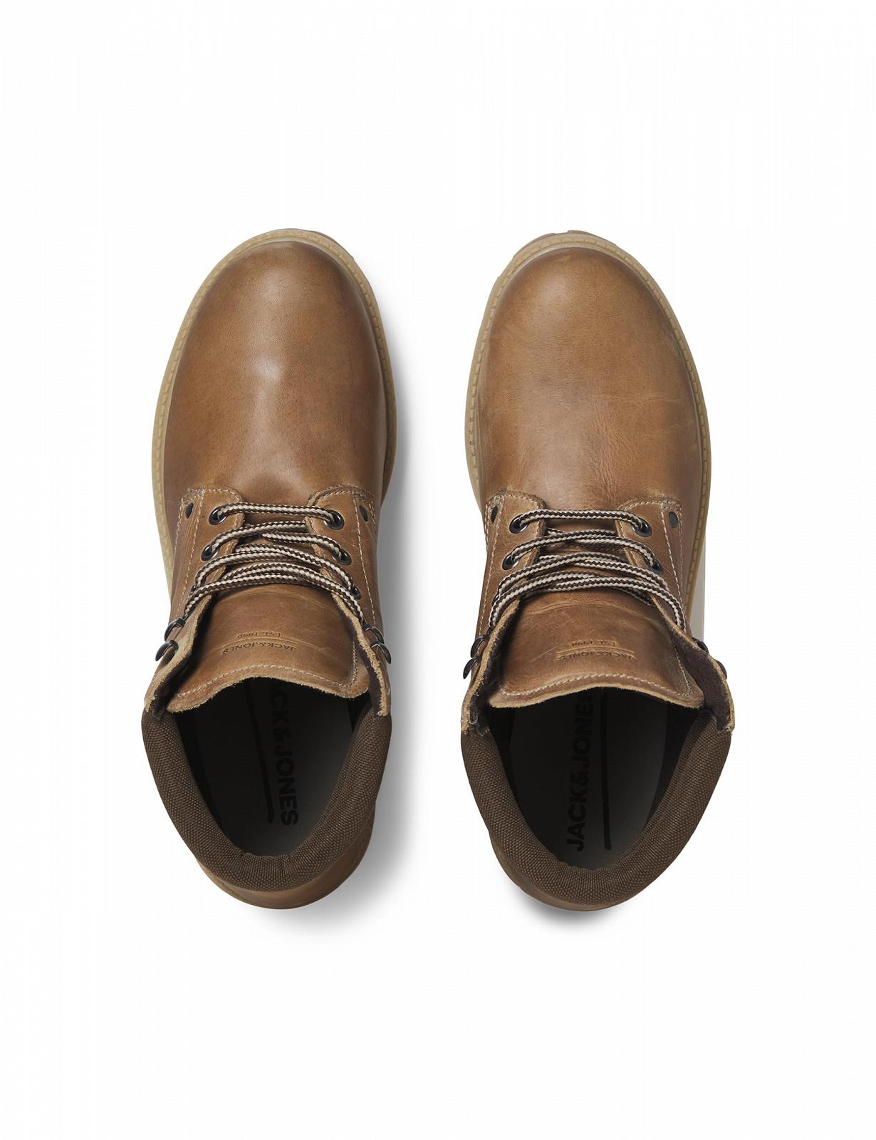 Ботинки JACK & JONES Jfwstanton Кожаные На Шнуровке, фото №2