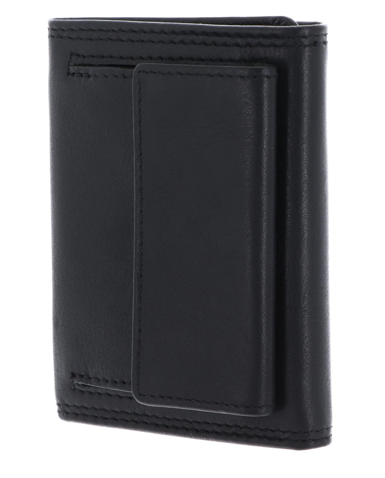 Кошелек Golden Head Polo RFID Protect Petite Billfold Coin Черный, черный, Классический, фото №8