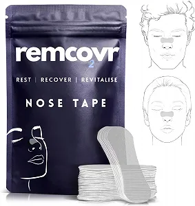 Смужки для носа для дихання Remcovrs, 30 шт, прозорі - Фото 1