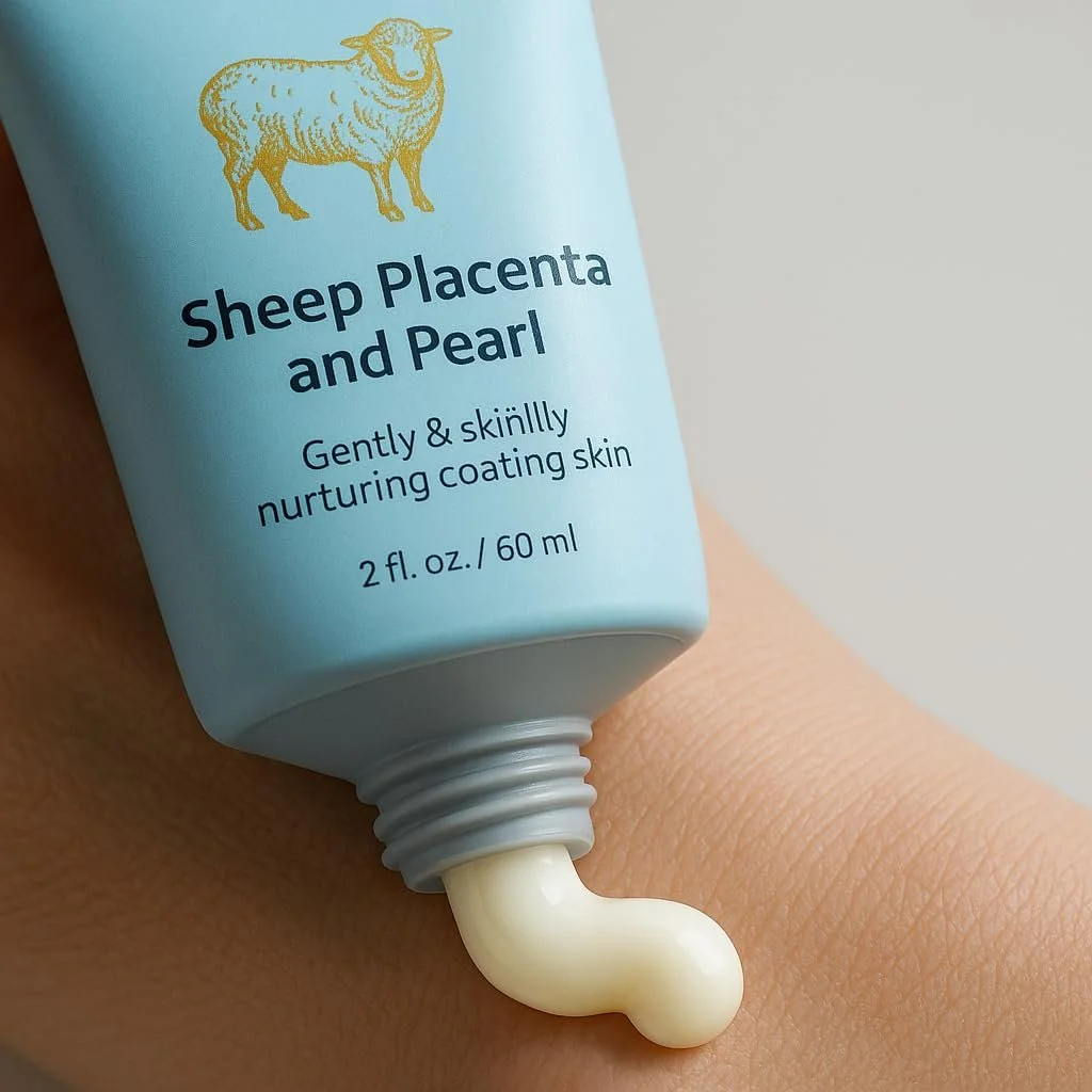 Крем для рук TianDe з плацентою та перлами 80 г, фото №3