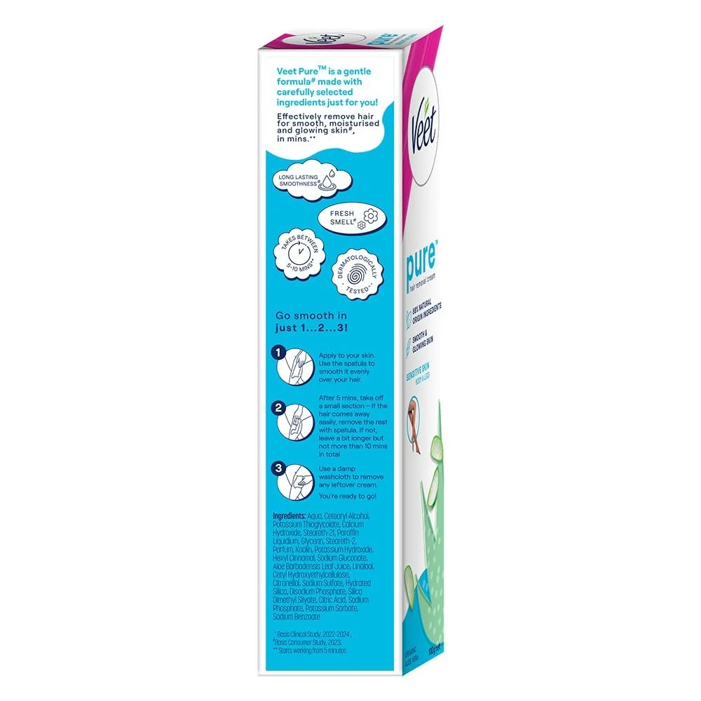 Крем для депіляції Veet Silk & Fresh для чутливої шкіри 100 г, фото №11