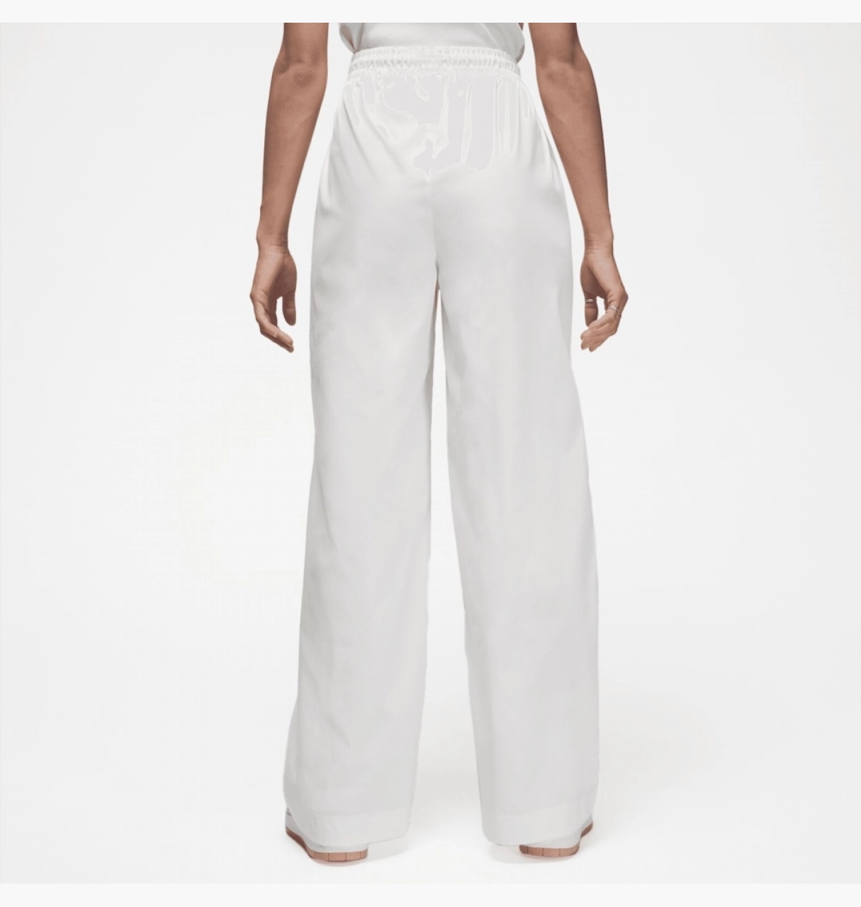 Штани Air Jordan Woven Pants White (W) L, фото №2