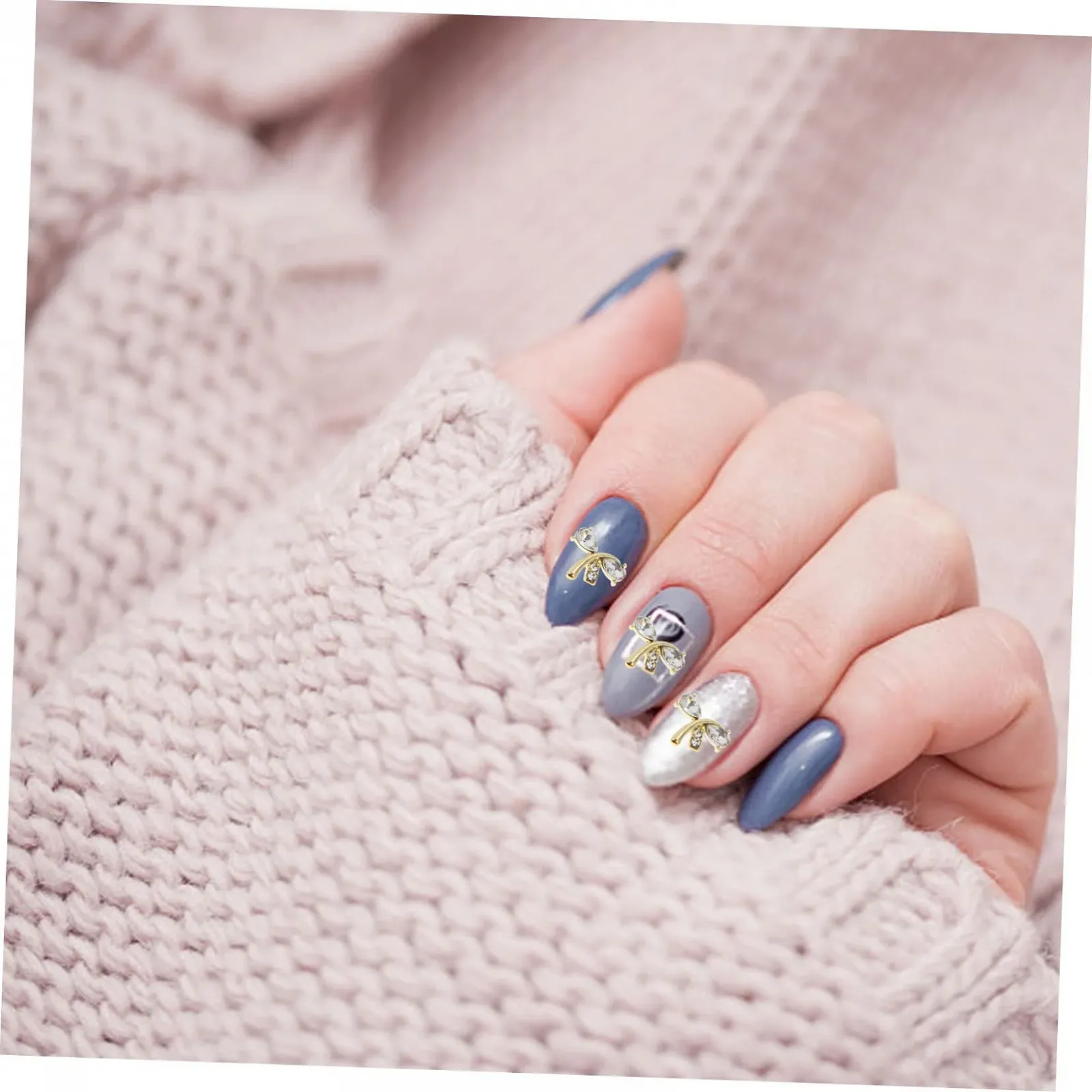 Украшения для маникюра Бантики Healeved, 20 шт., фото №4