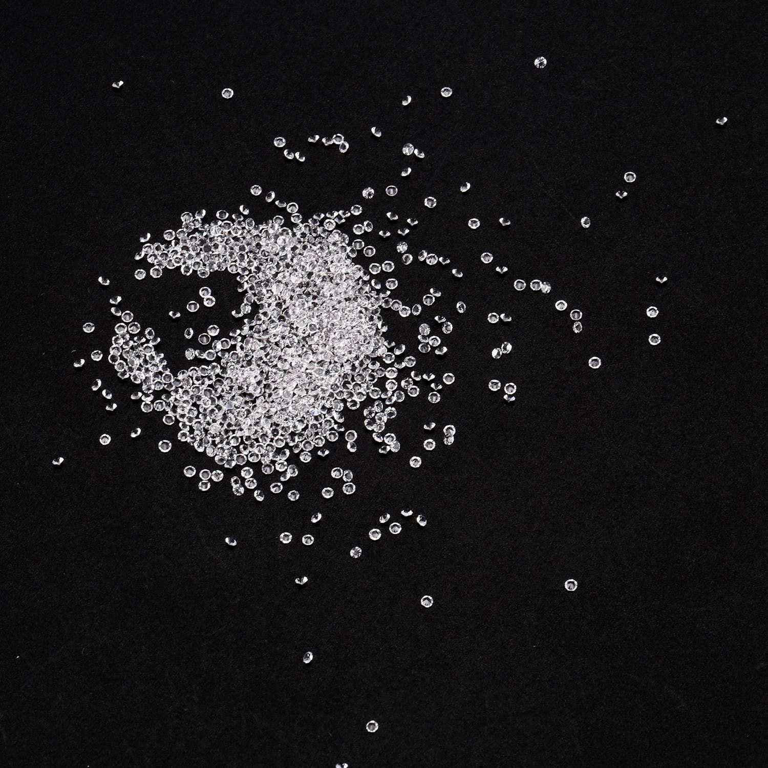 Мікро-діамант Кристал круглий 1.3 мм, 1440 шт, фото №7