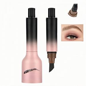 Рідка кисть для брів Angled Brush & Dip #02Taupe - Фото 1