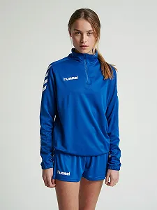 Женская кофта на молнии Hummel Core Poly synthetic.ua - Фото 1