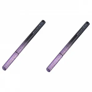 Олівець для очей Angoily 2 x Блискітки Фіолетовий - Фото 1