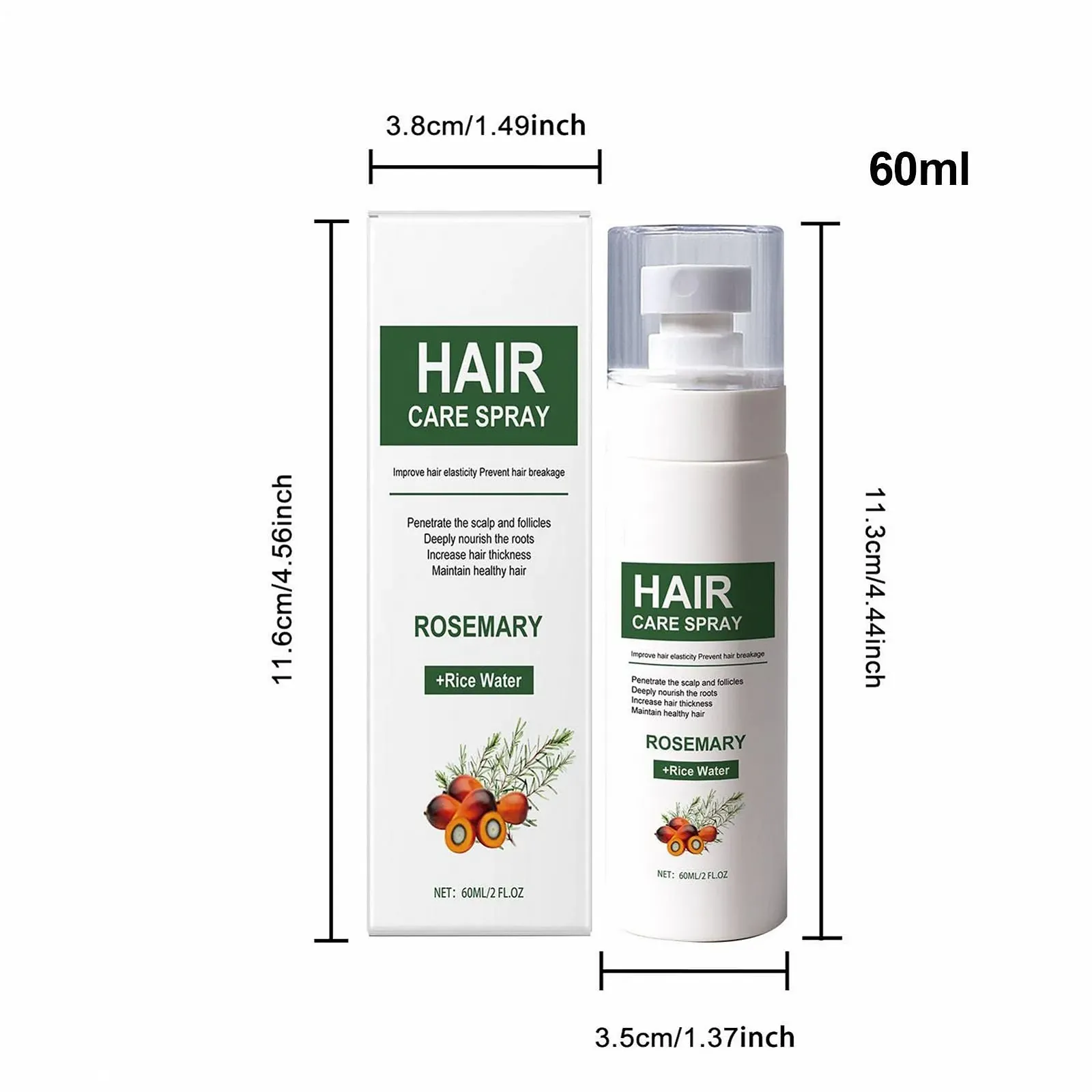 Спрей Dfstvup для росту волосся, спрей з олією для росту волосся, фото №6