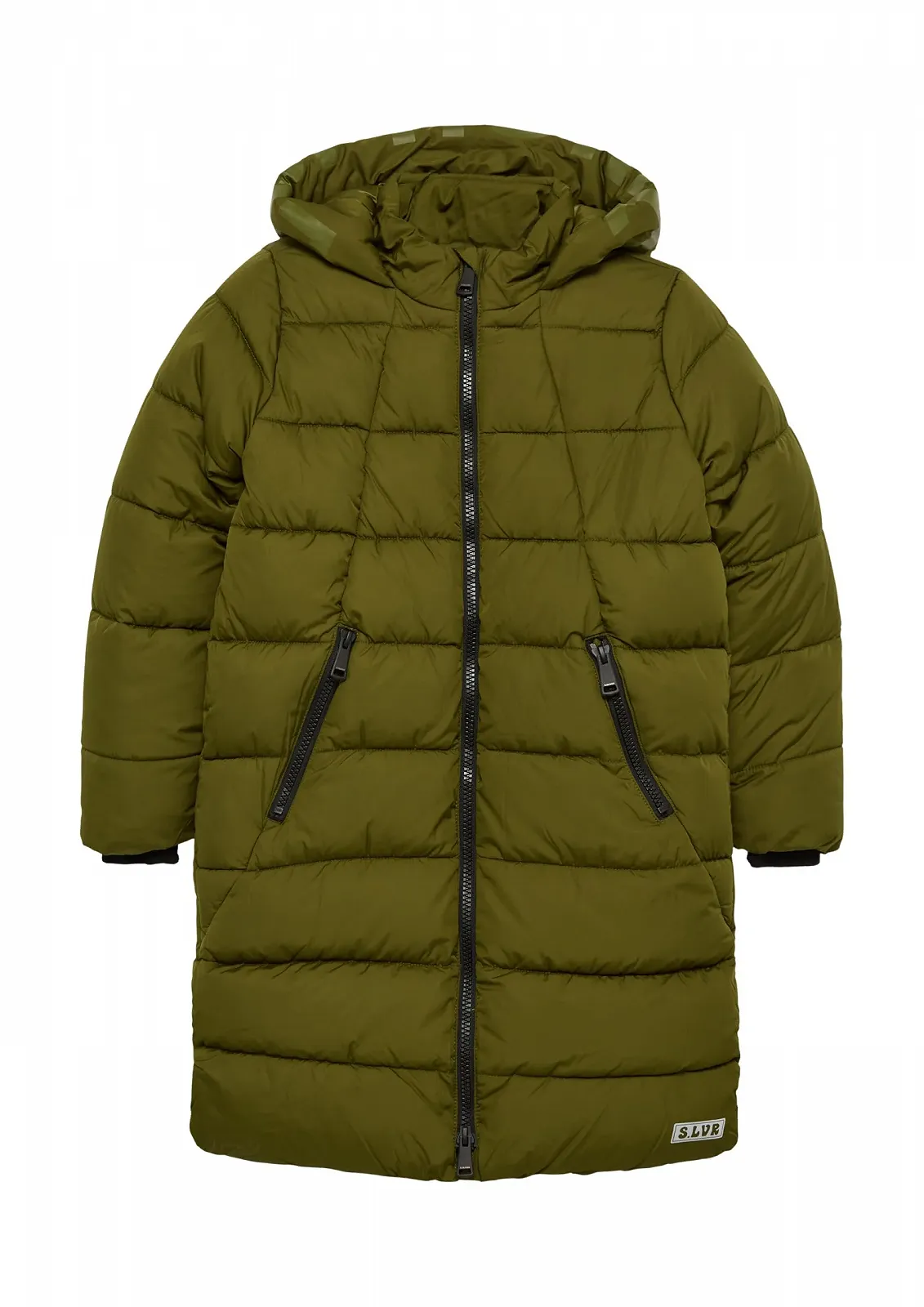 Тепле пальто вільного крою з двосторонньою блискавкою, фото №1