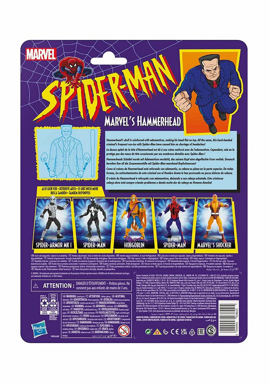 Фігурка Spider-Man Marvel Legends Series Hammerhead 15 см, фото №2