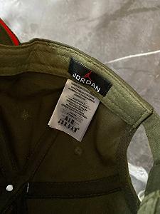 Кепка Jordan хакі synthetic.ua - Фото 1